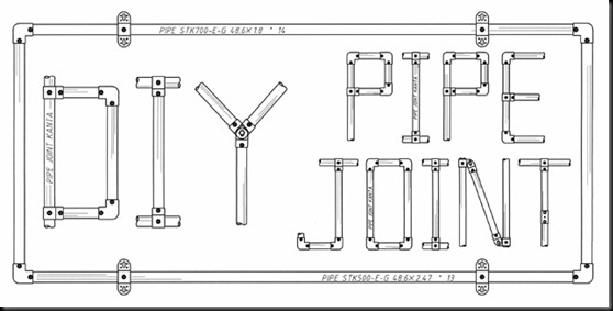 DIY PIPE JOINT