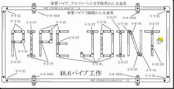 単管パイプ 仮設資材から建築資材へ かん太で 変身 TPJ | 単管ビス止めジョイントかん太オンラインショップ